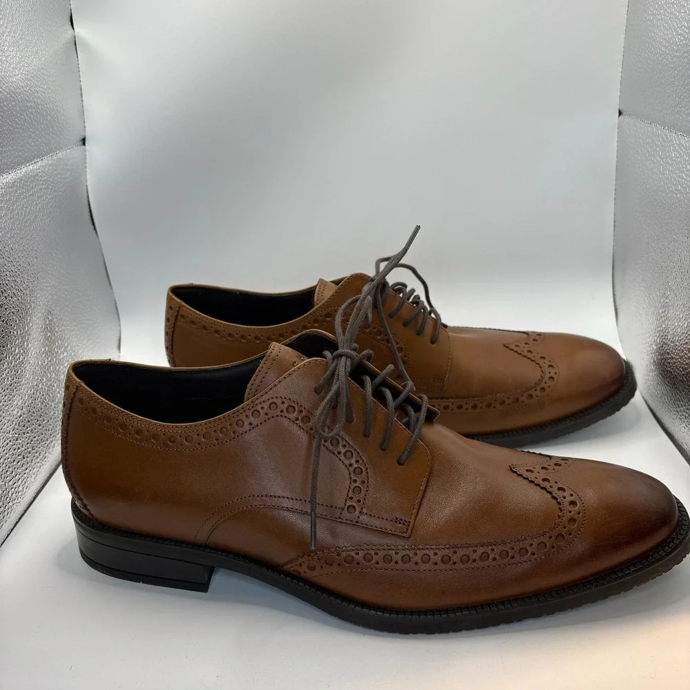 Cole Haan Grand 360 Wingtip Oxford Mens 11 Brown Shoe‎